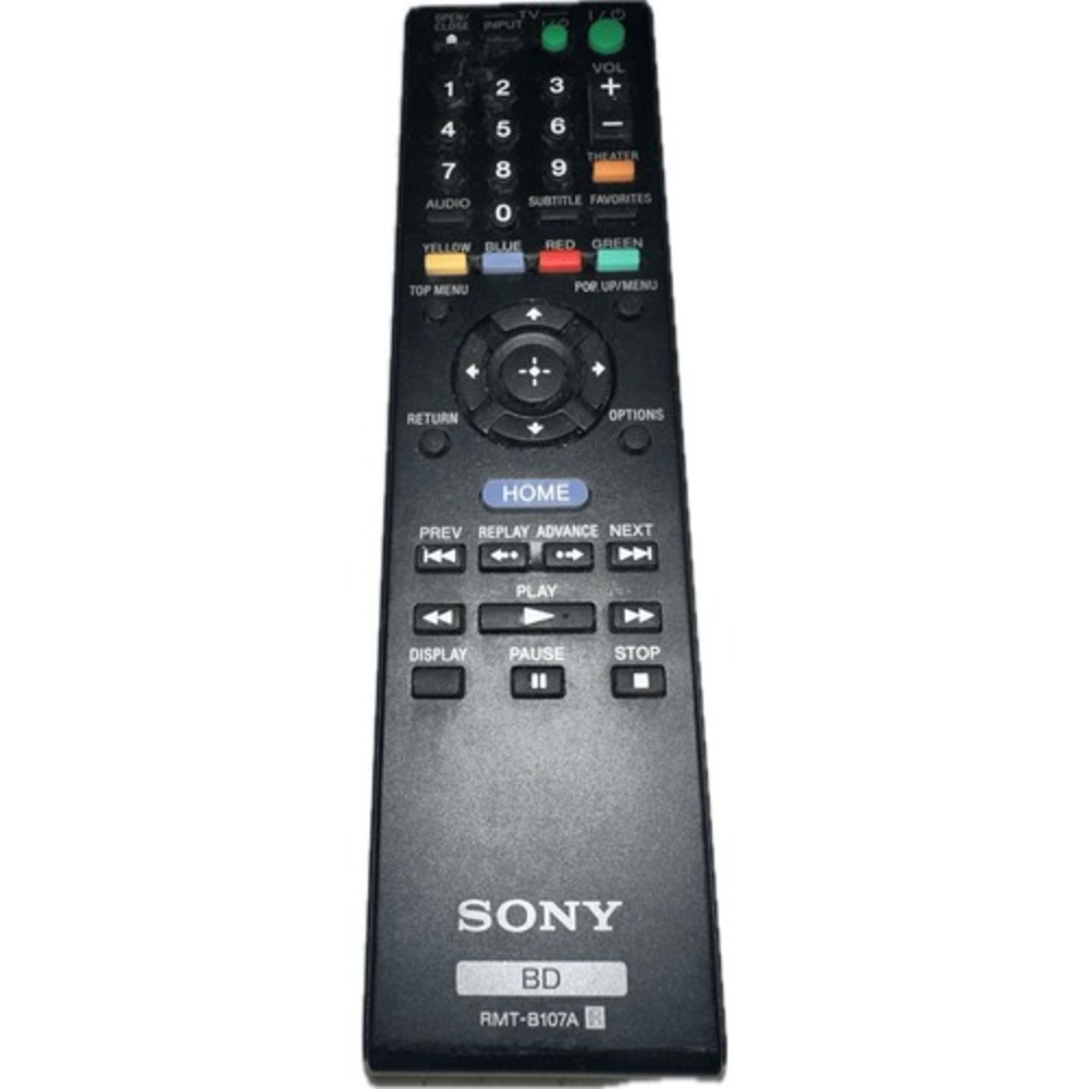 SONY Remote Control OEM‎ BD / RMT-b107a for Blu-Ray DVD. Works Fine